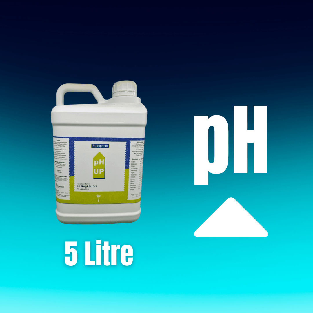 Plantponic pH Yükseltici (5 Litre) | Topraksız Tarım ve Hidroponik Sistemler İçin